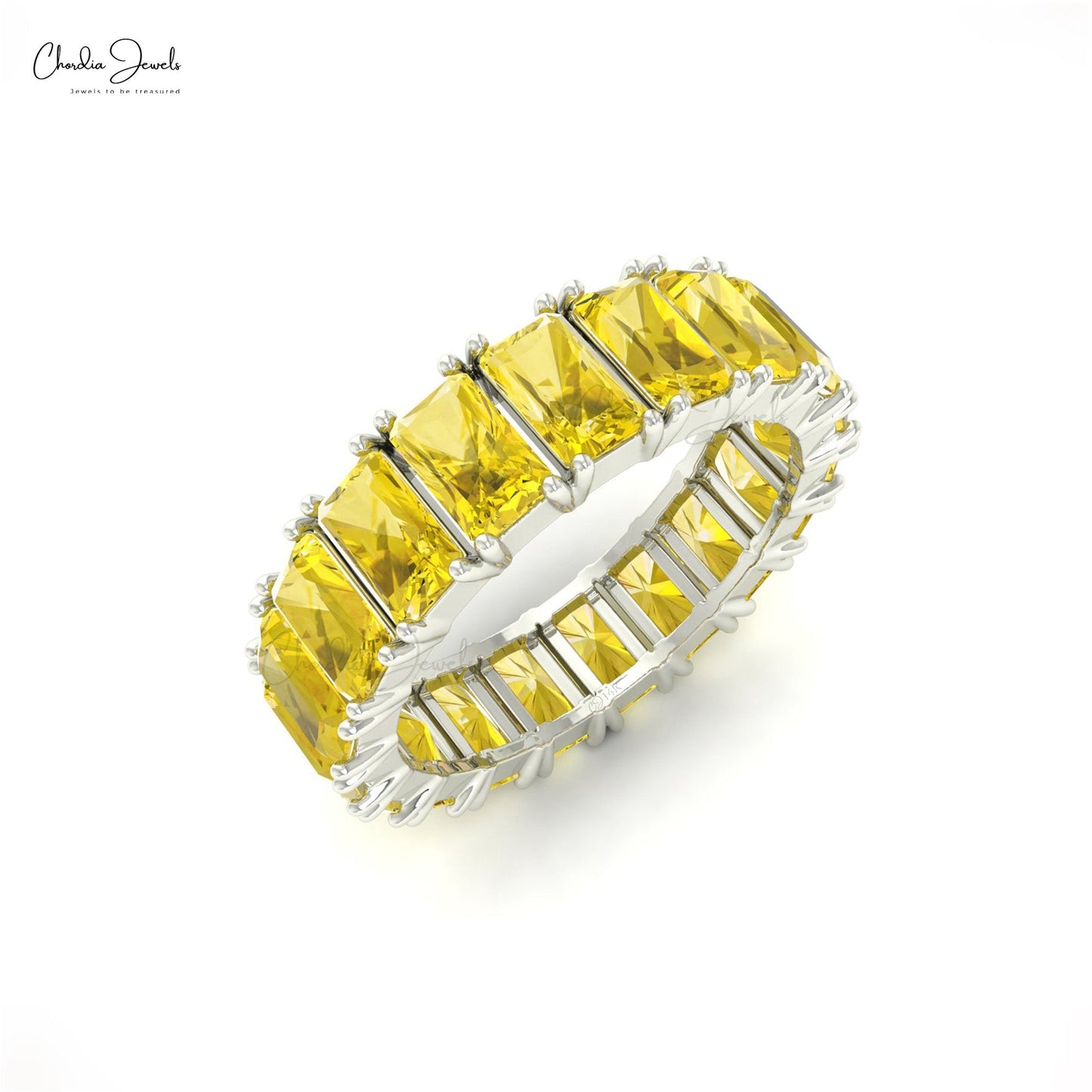 Natural Sapphire Eternity Band