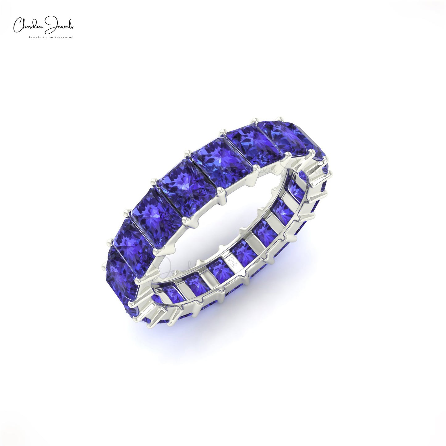 Full Eternity Gemstone Band