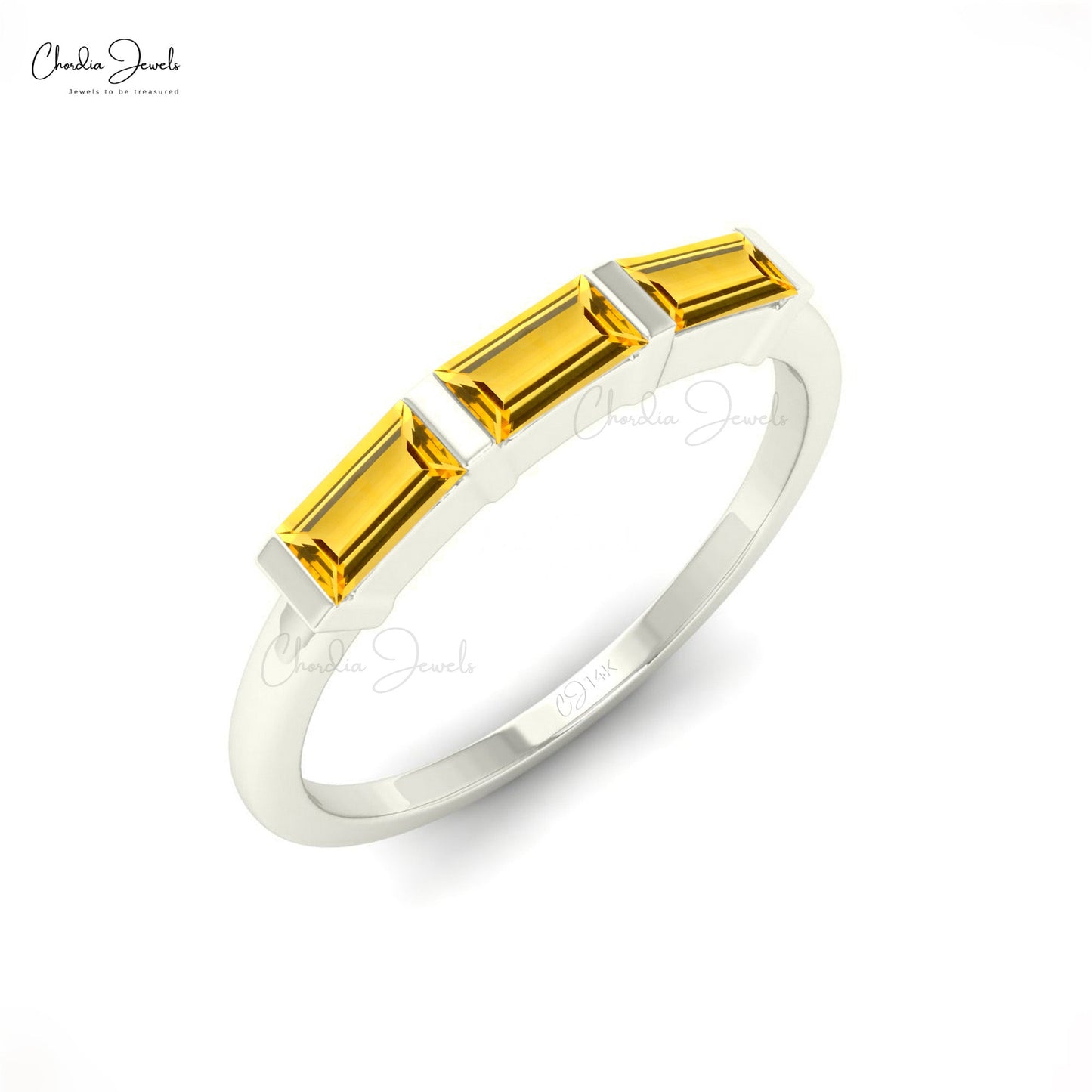 3 Stone Wedding Ring