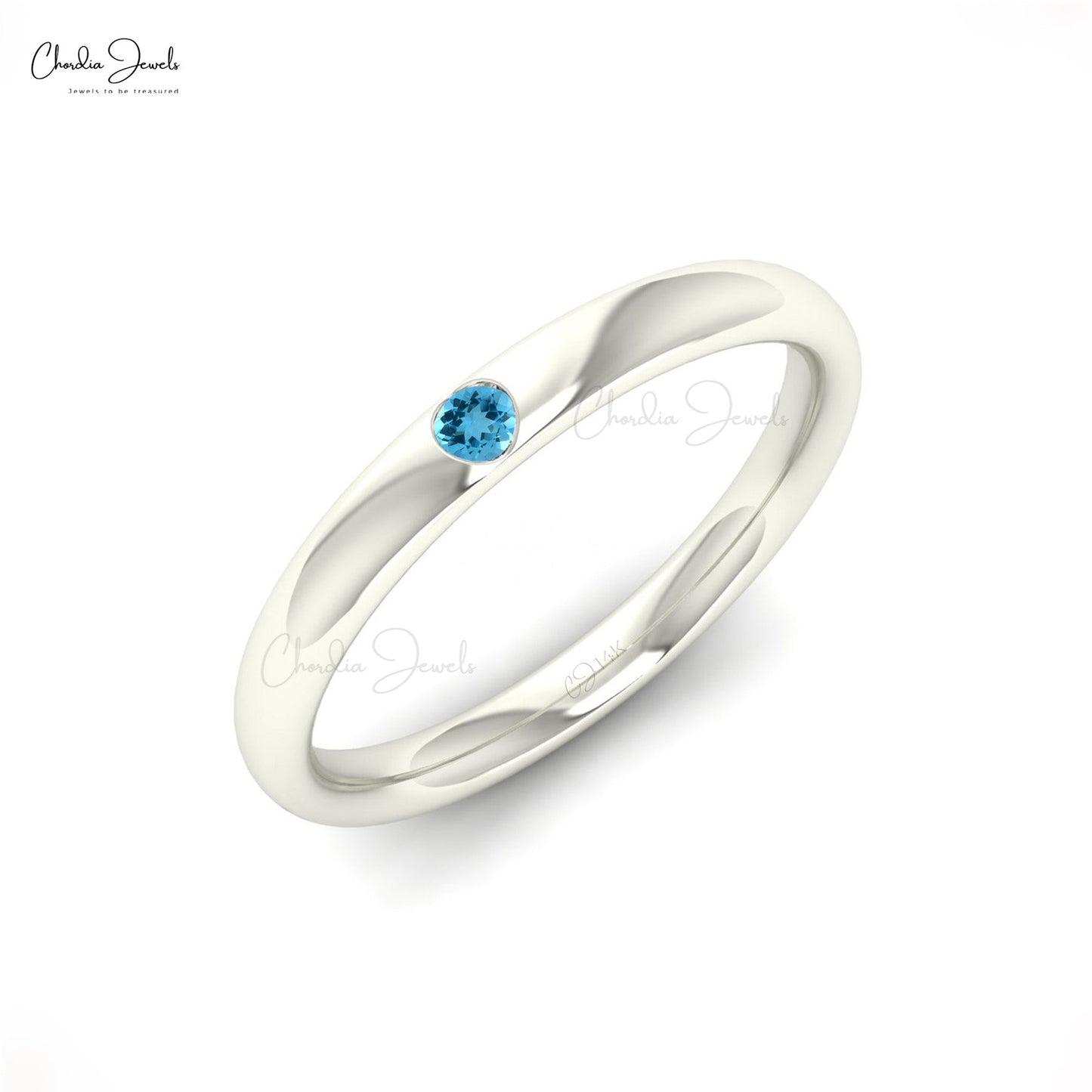 Shop Swiss Blue Topaz Ring