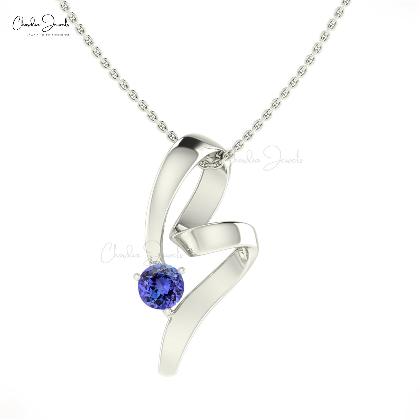 Natural Tanzanite Pendant
