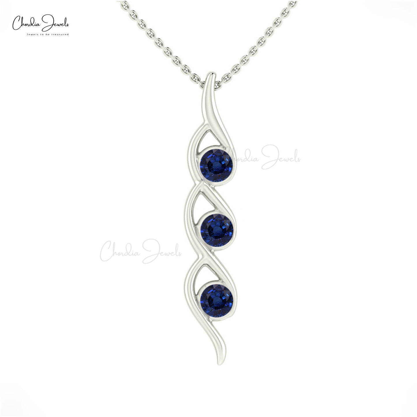 Shop Blue Sapphire Pendant