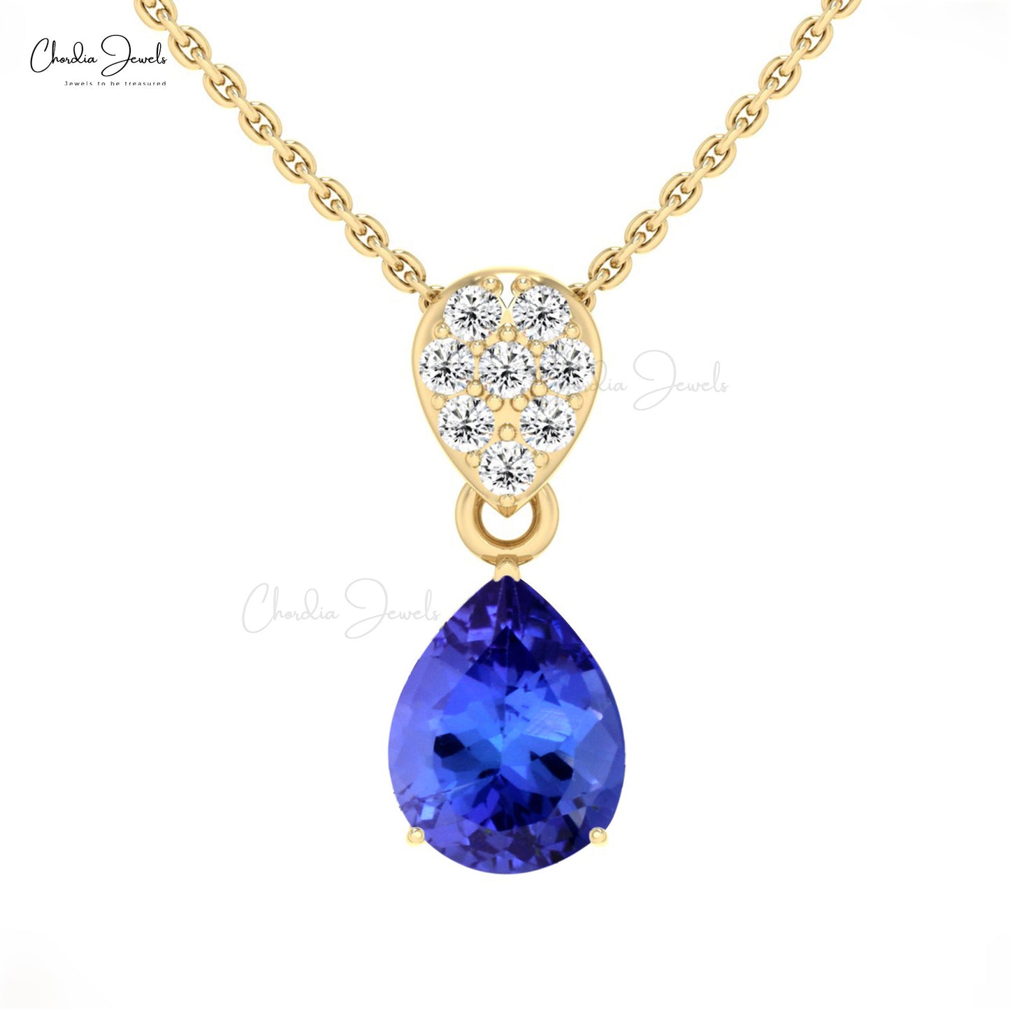 Real Tanzanite Pendant