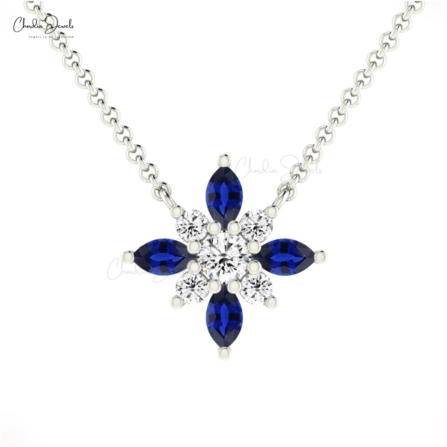 Buy Blue Sapphire Necklace