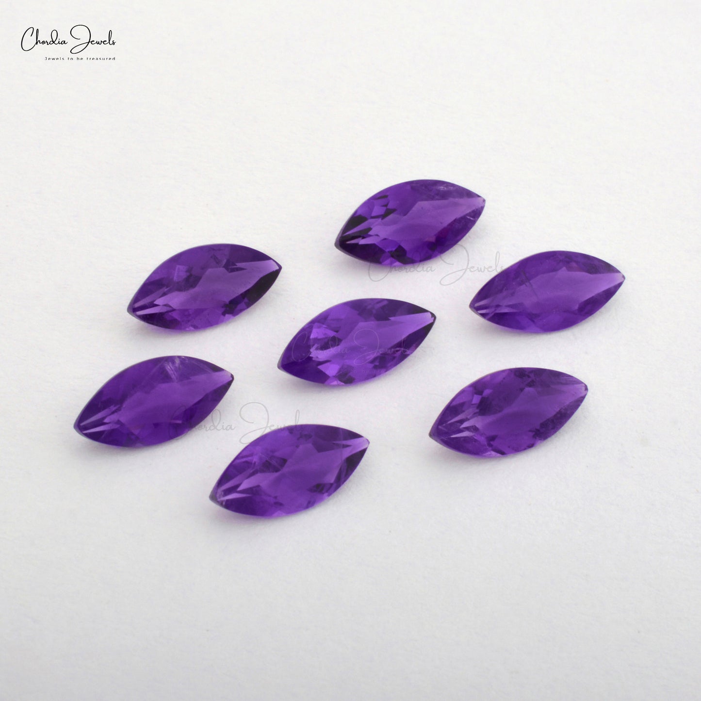 marquise cut amethyst loose gemstone 