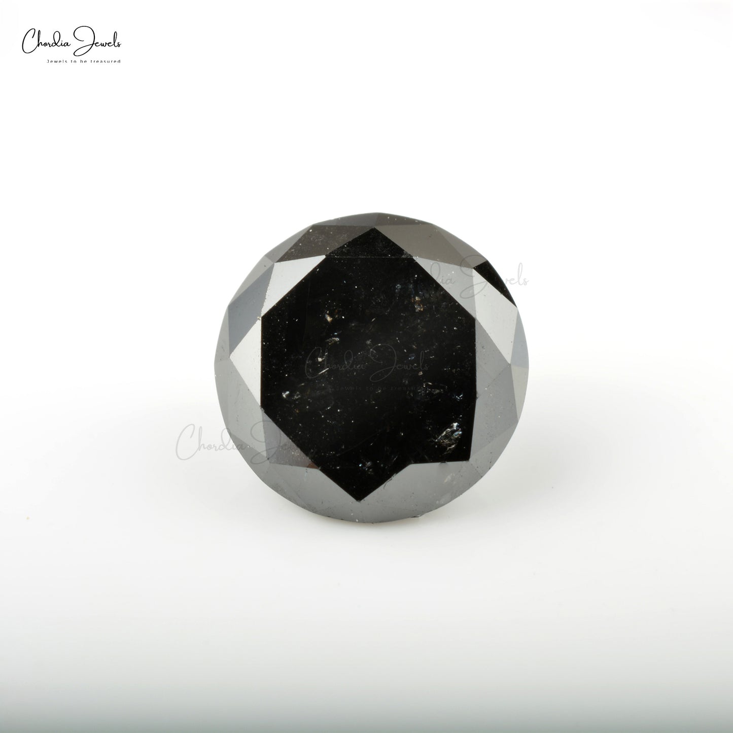 Black Diamond Round Excellent Cut 1.40 MM Natural Gemstone, 1 Piece