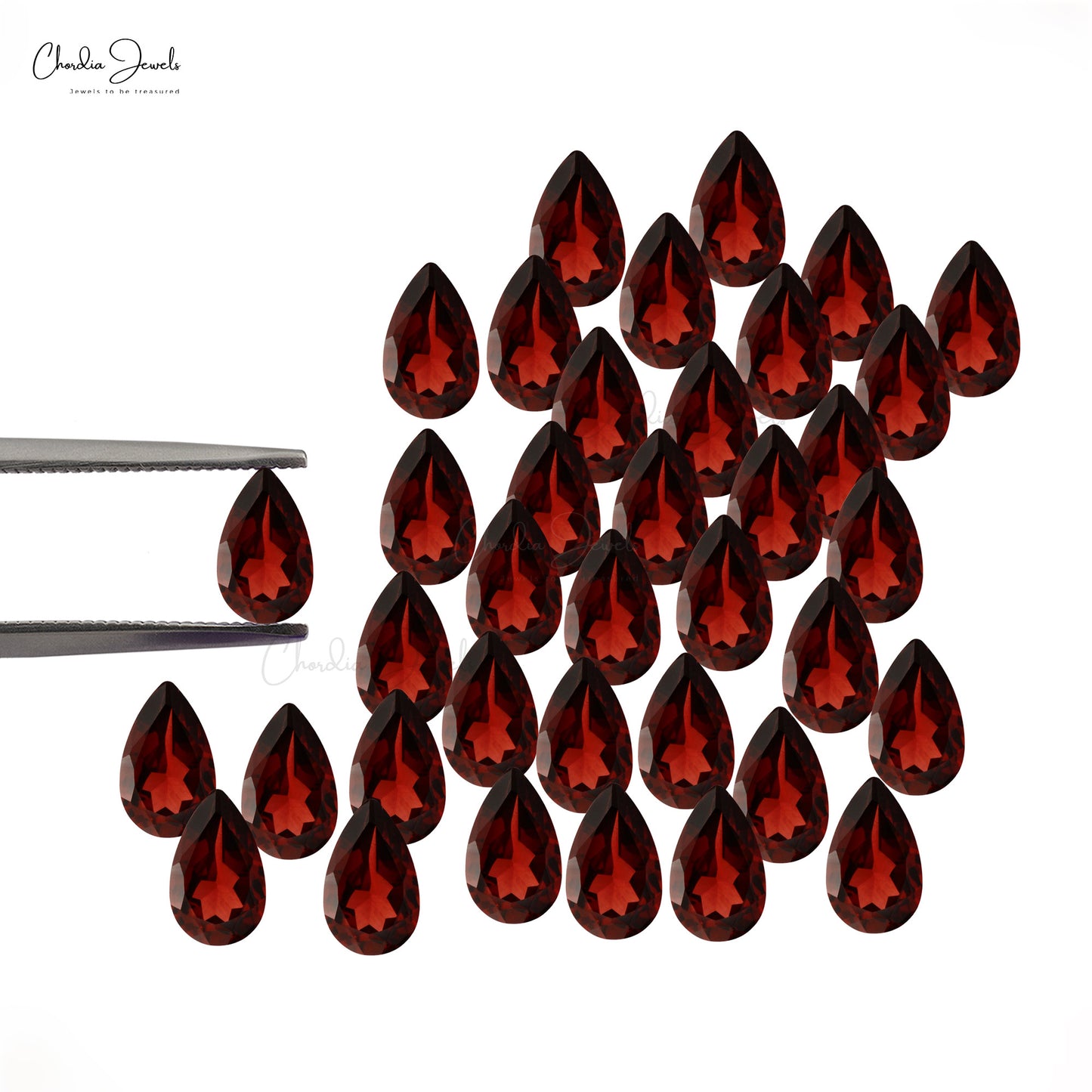 AAA Fine Quality 100% Natural Faceted Garnet 8X5MM for Wholesale, 1 Piece