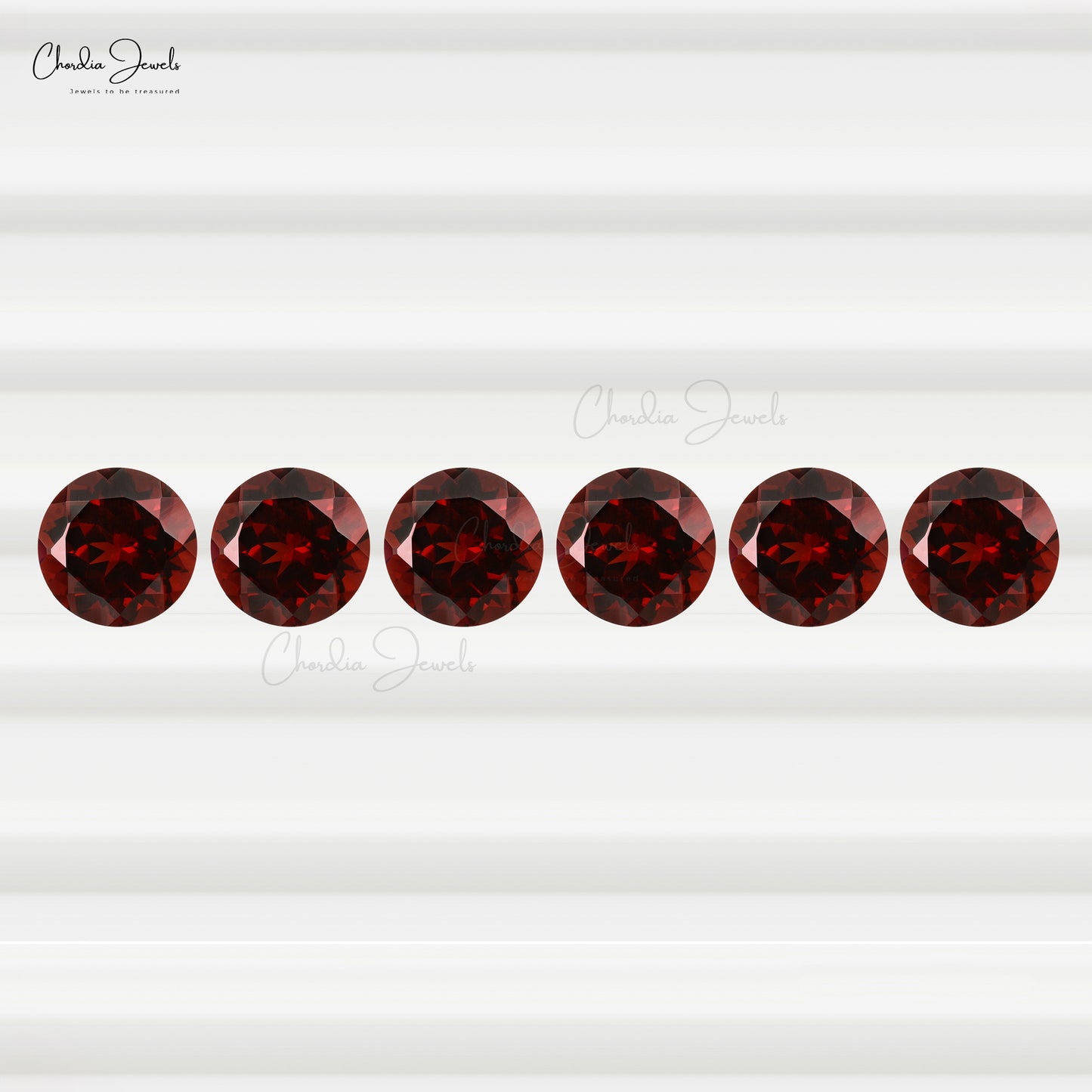 4mm-4.50mm 100% Genuine Top Grade Faceted Round Garnet, 1 Piece