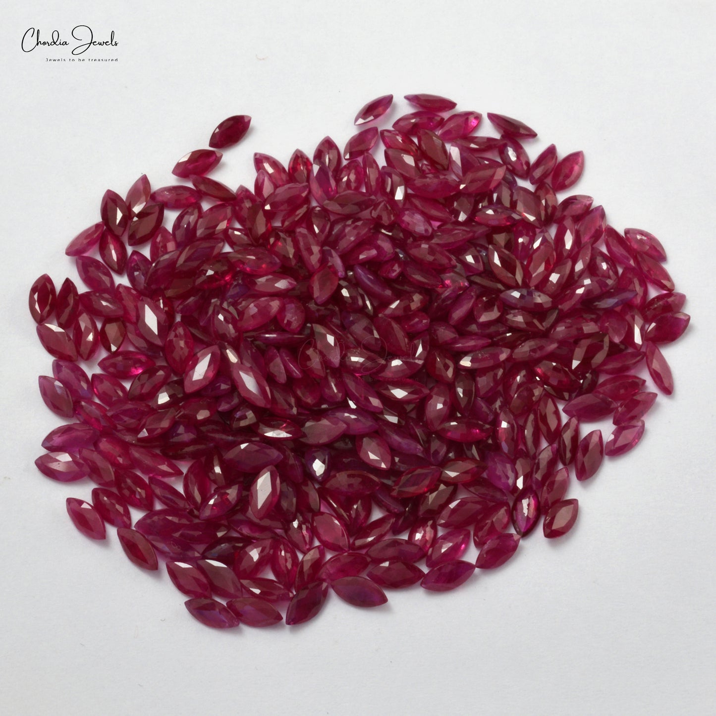 5x2.50mm Marquise Cut Ruby Loose Gemstone For Jewelry, 1 Piece