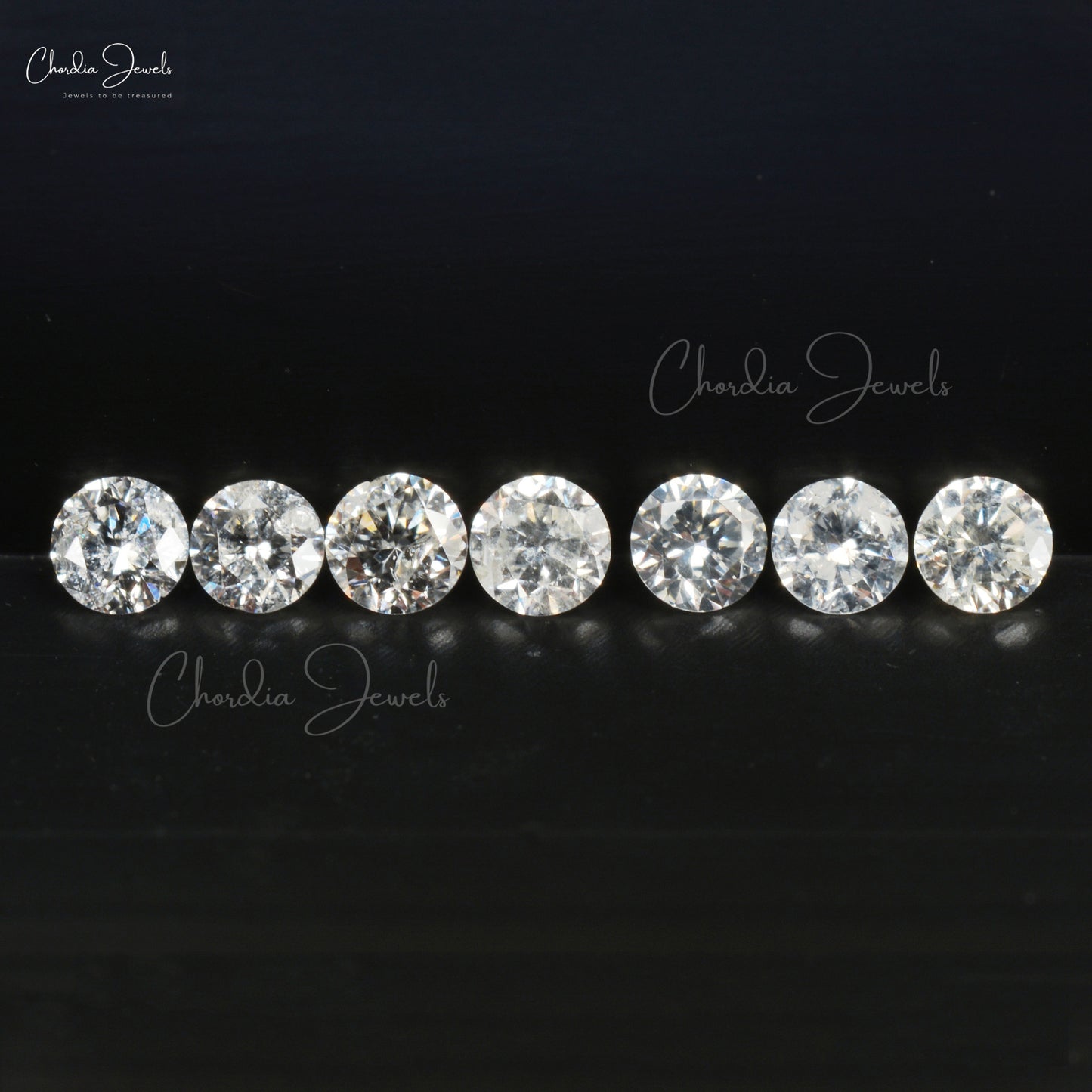 White Diamond 1.40 MM Round Excellent Cut I1-I2 / G-H Loose Gemstone, 1 Piece