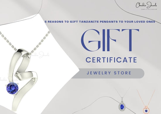 5 Reasons to Gift Tanzanite Pendants to Your Loved Ones