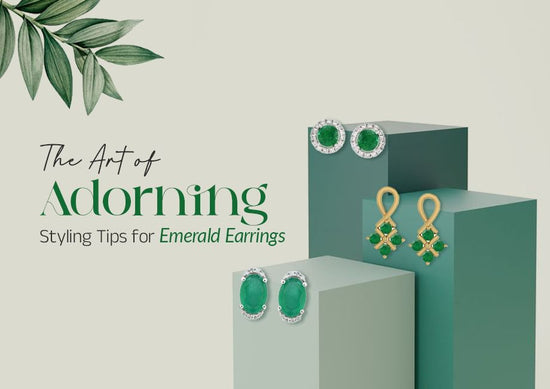 emerald earrings