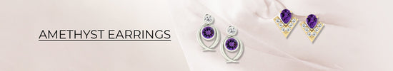 Buy Amethyst Gemstone Earrings