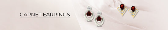 Garnet Earrings For Women