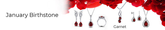 Garnet Gemstone Jewellery