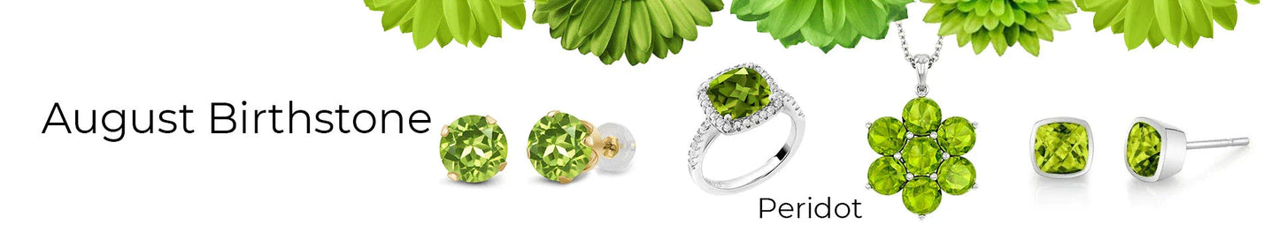 Buy August Birthstone Jewelry Online