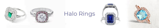 Halo Rings For Women