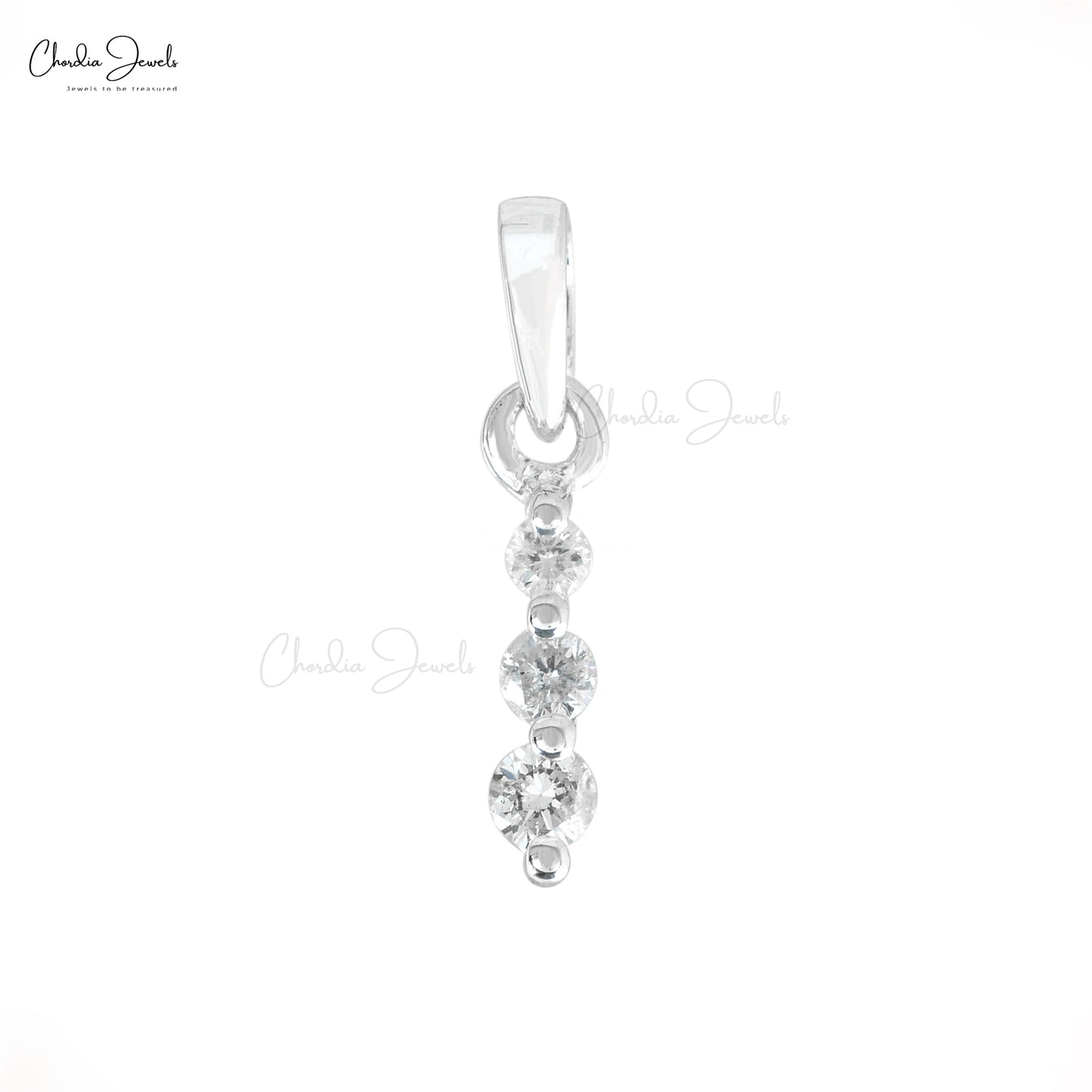3 Stone Pendant