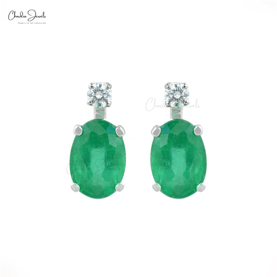 emerald earrings