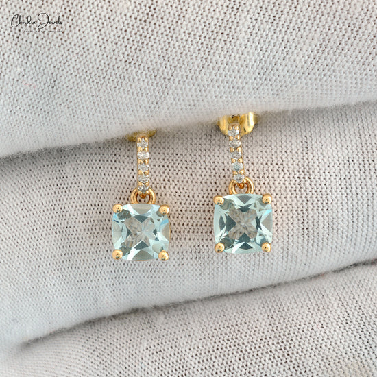 Buy Aquamarine Earrings