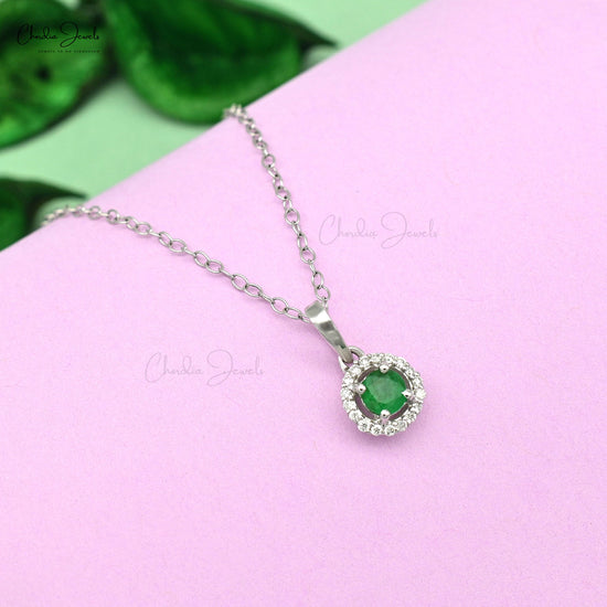 Natural Emerald Pendant