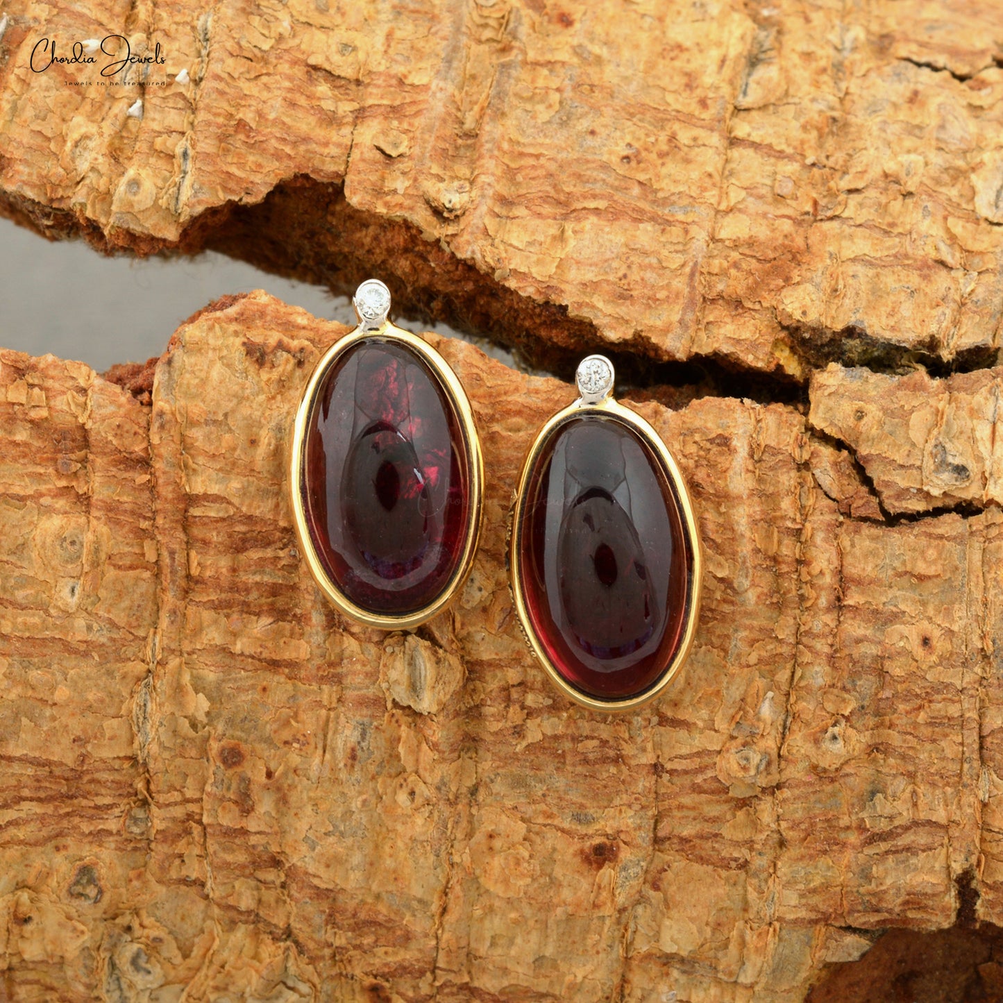 Natural Pink Tourmaline Earrings 