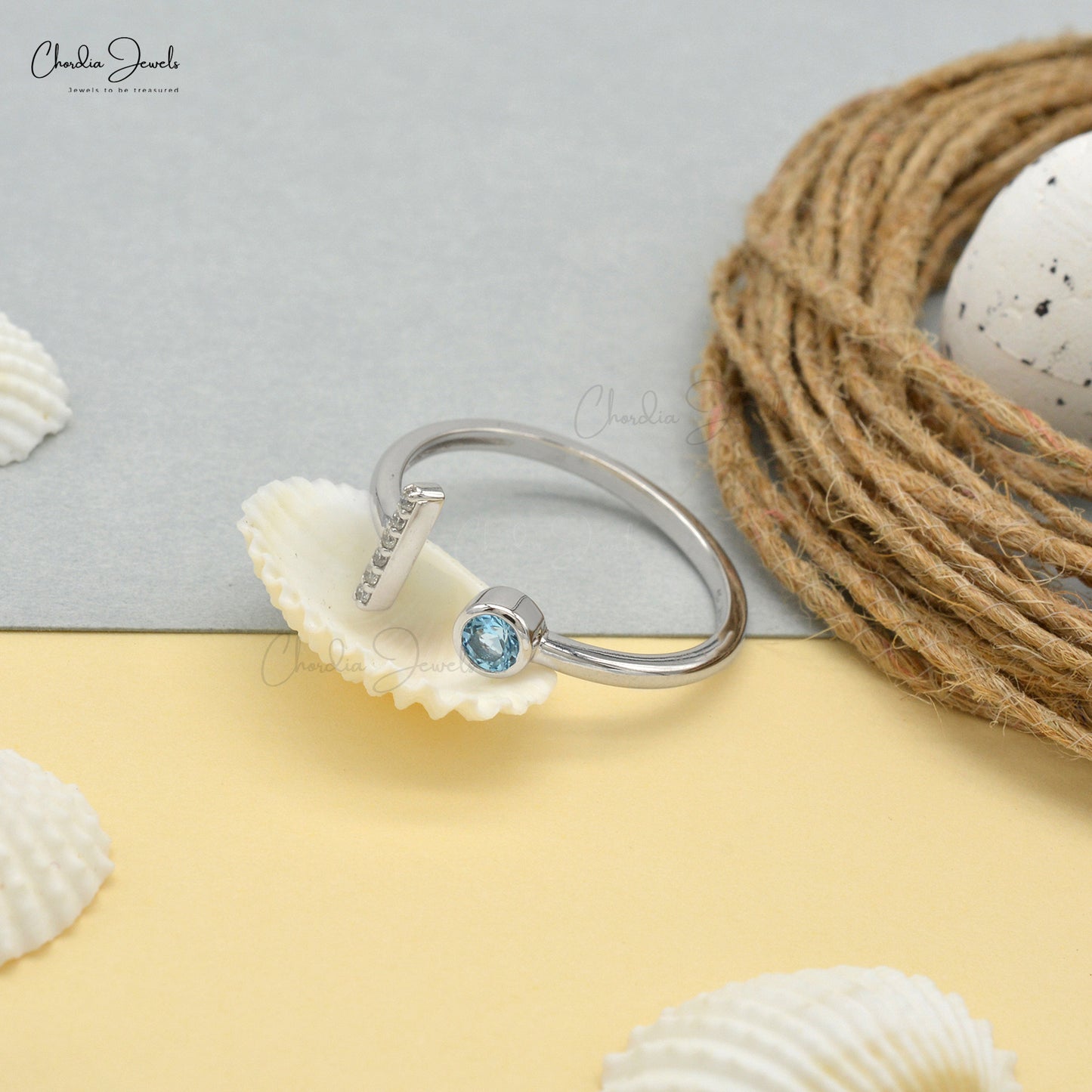 Shop Aquamarine Stone Ring