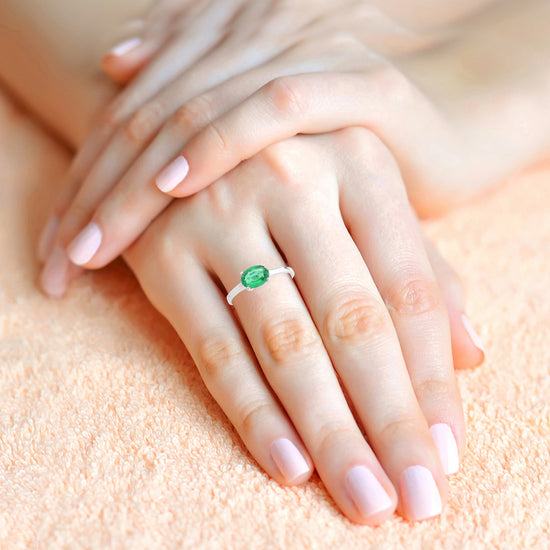 Emerald Gemstone Ring