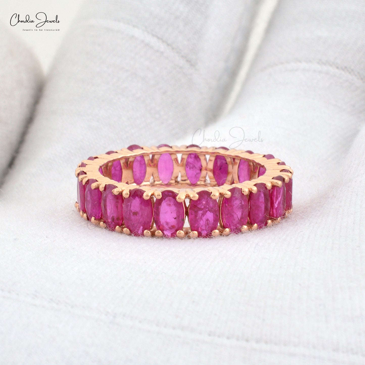 Ruby Eternity Bands