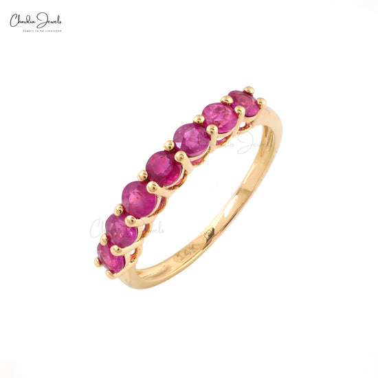 Load image into Gallery viewer, ruby eternity ring

