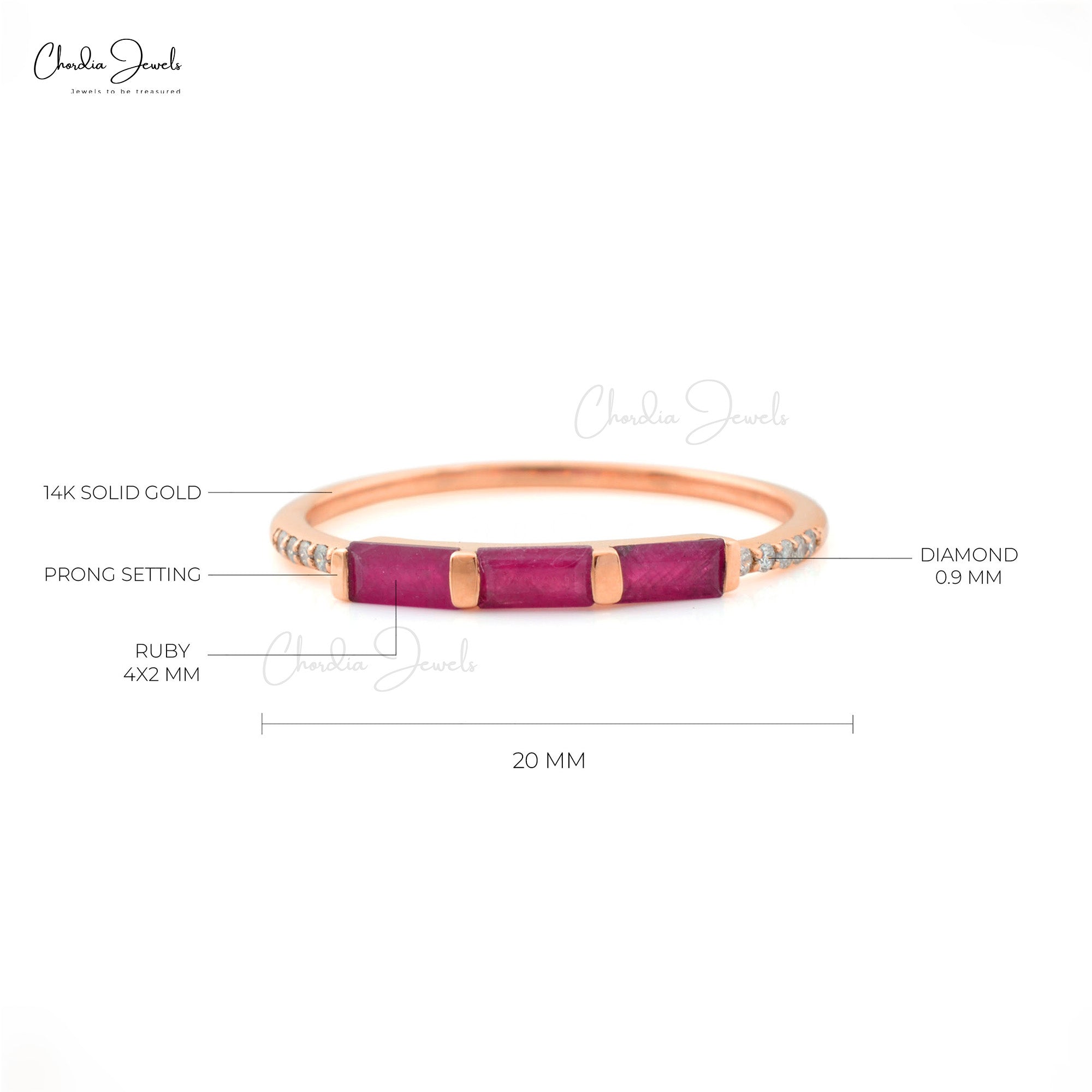 Amazon.com: 14K Gold Diamond Pear Ruby Bracelet | July Birthstone Bracelet  | Double Chain, Lobster Clasps | Gift for Her | Ready-to-Gift Elegant  Diamond Bracelet for Women : Handmade Products