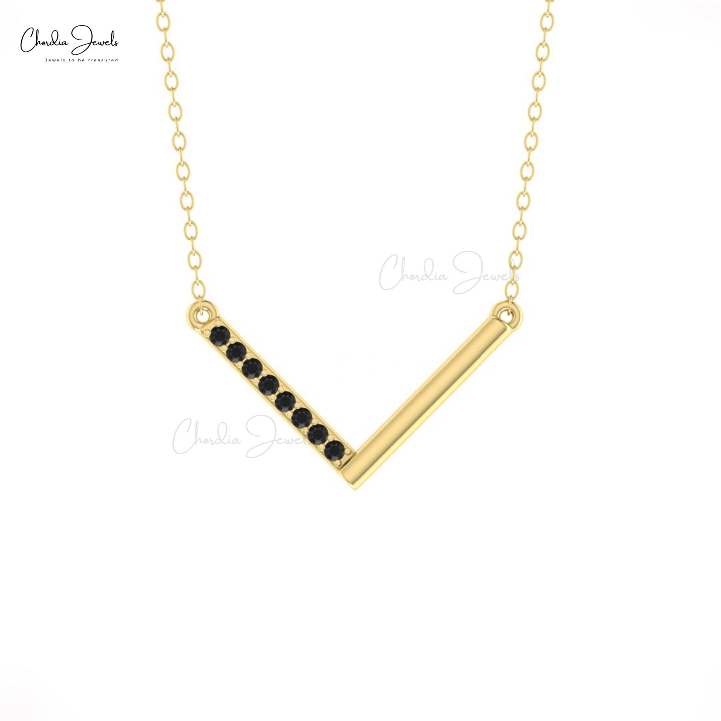 Black Diamond Necklace