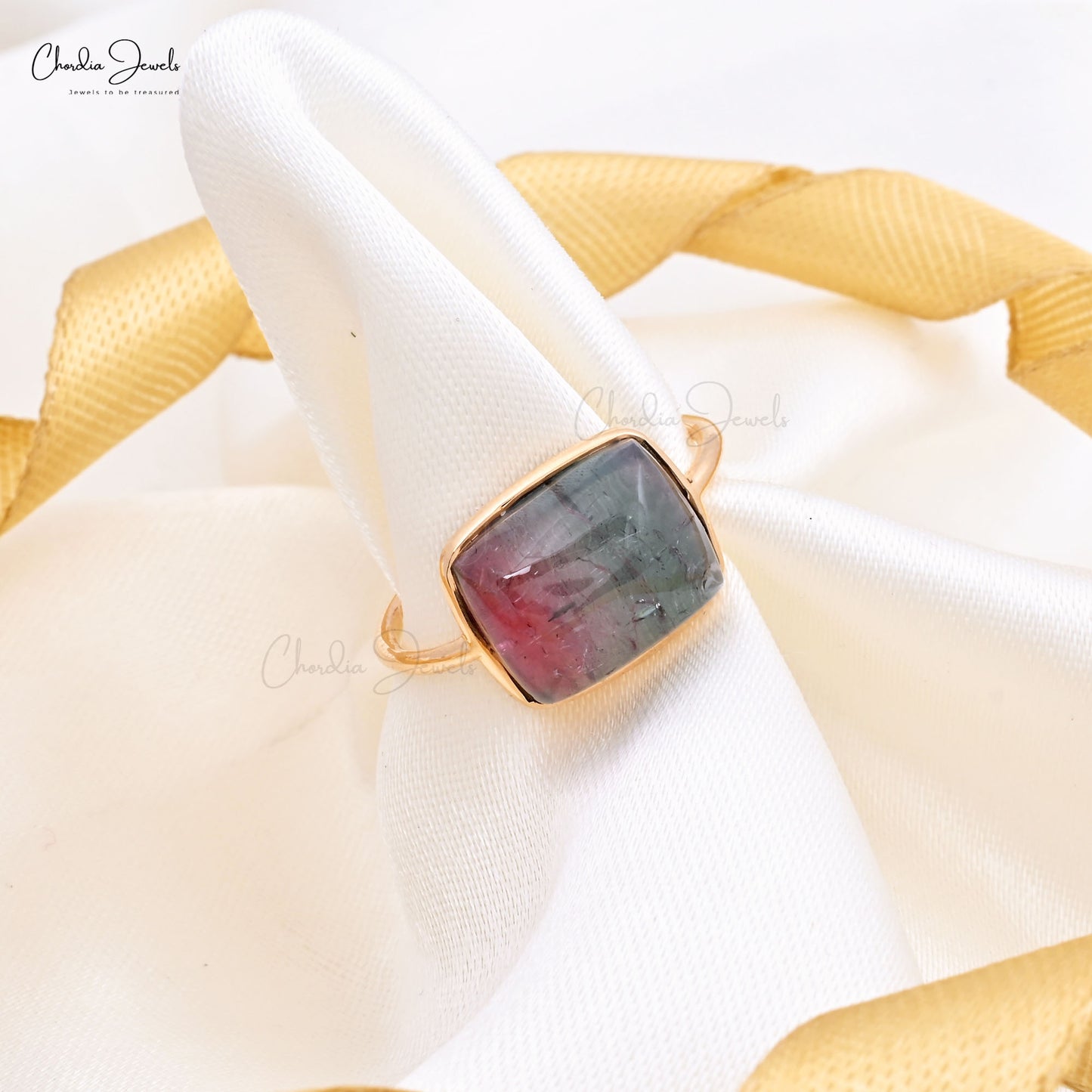 bio tourmaline ring