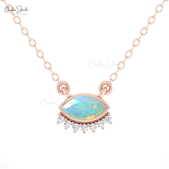 14k Solid Gold Dainty Necklace