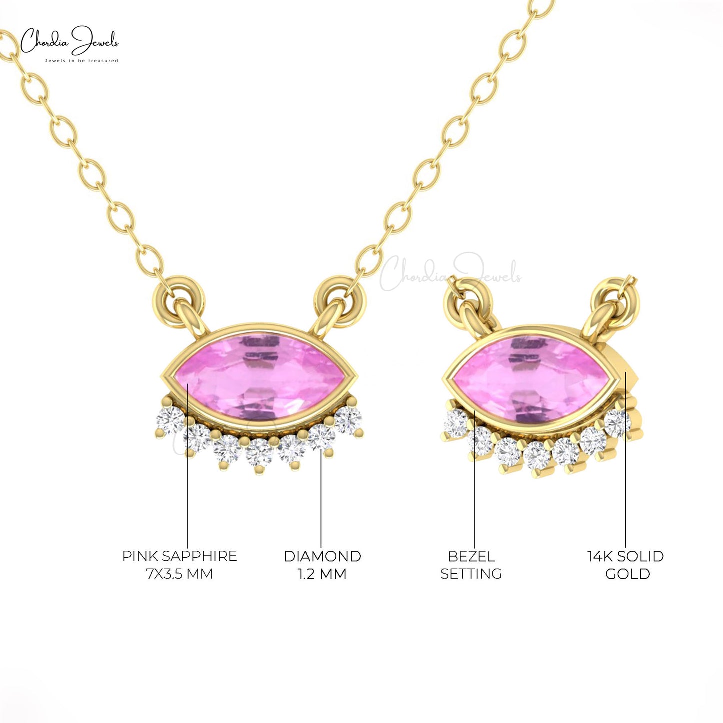 14k Gold Diamond Necklace