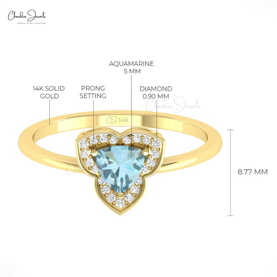 Shop Aquamarine Stone Ring