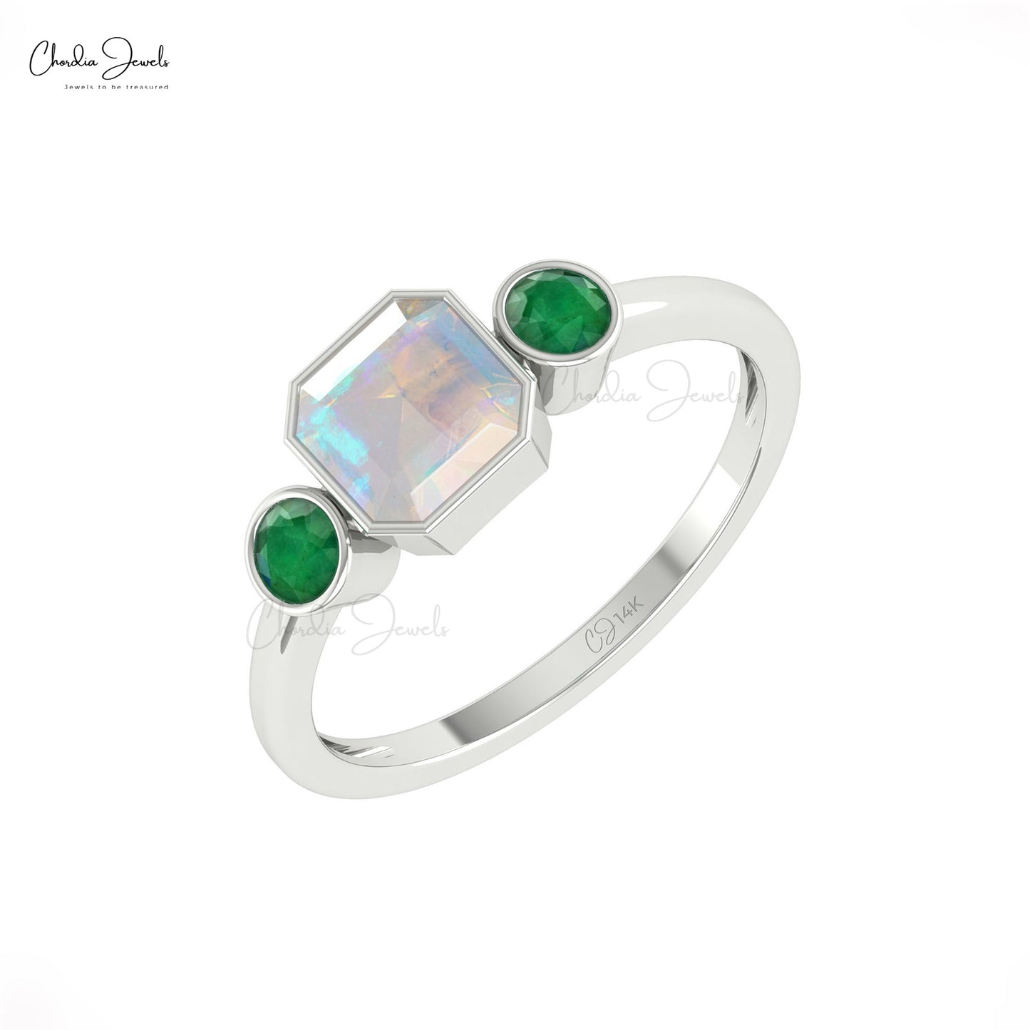 Bezel Set ring