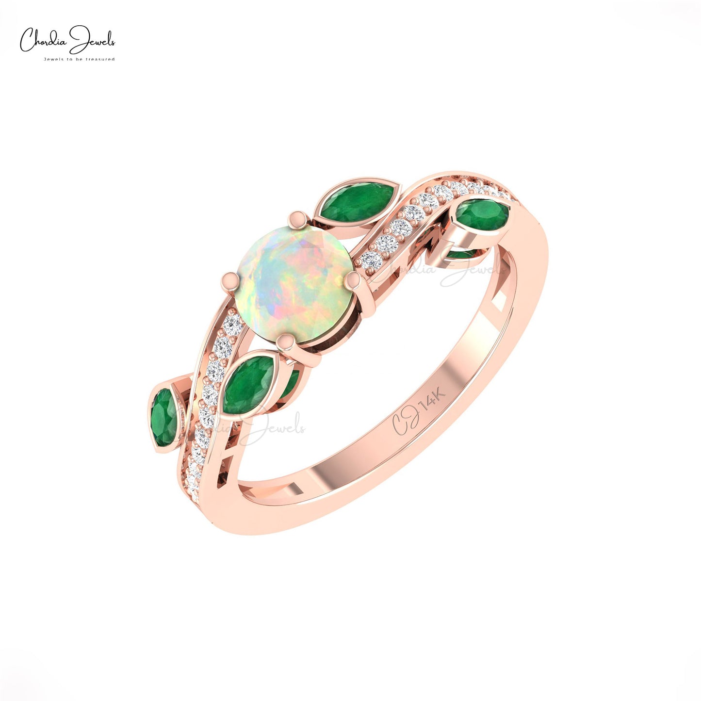 14k Gold Diamond ring