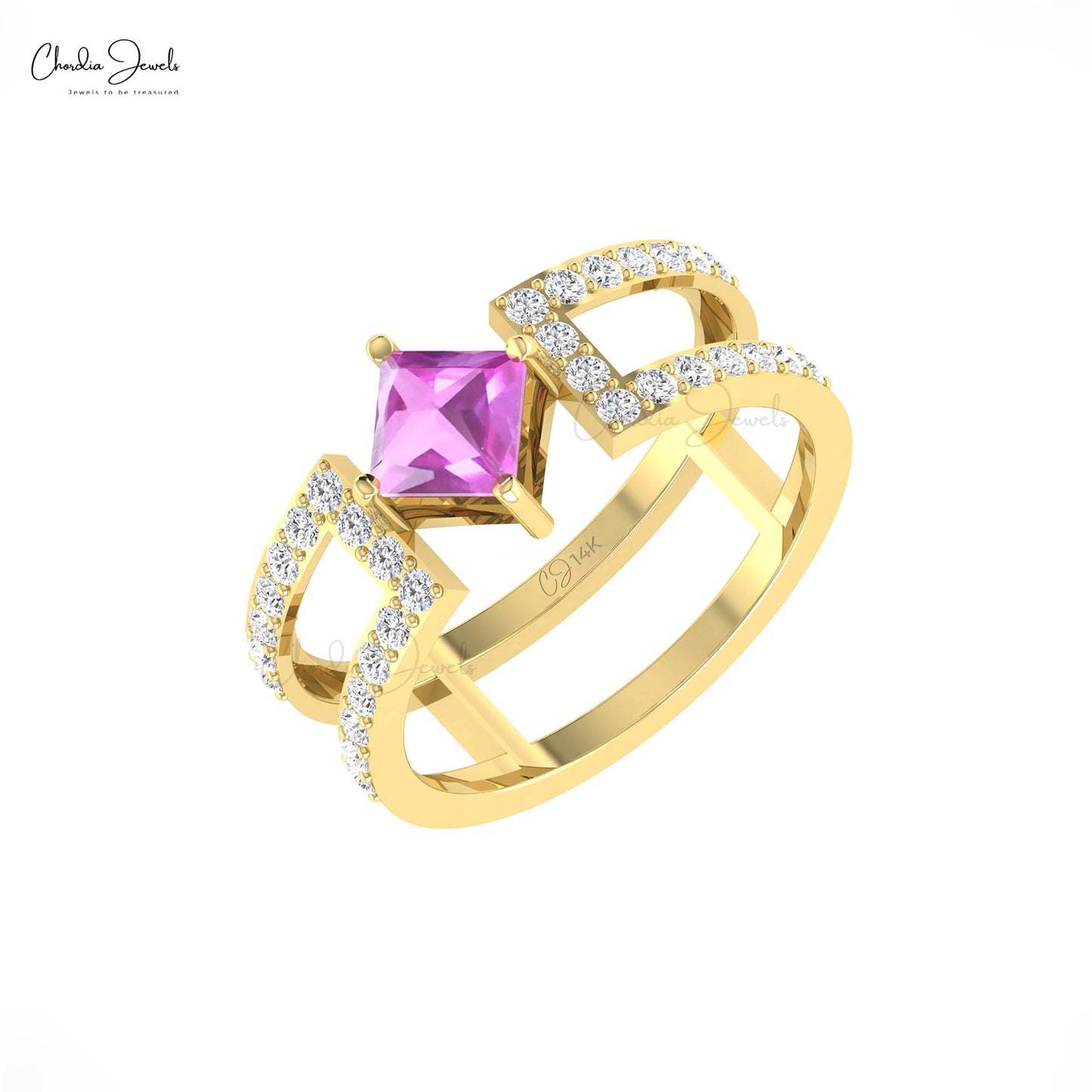 Parallel Split Shank Ring 