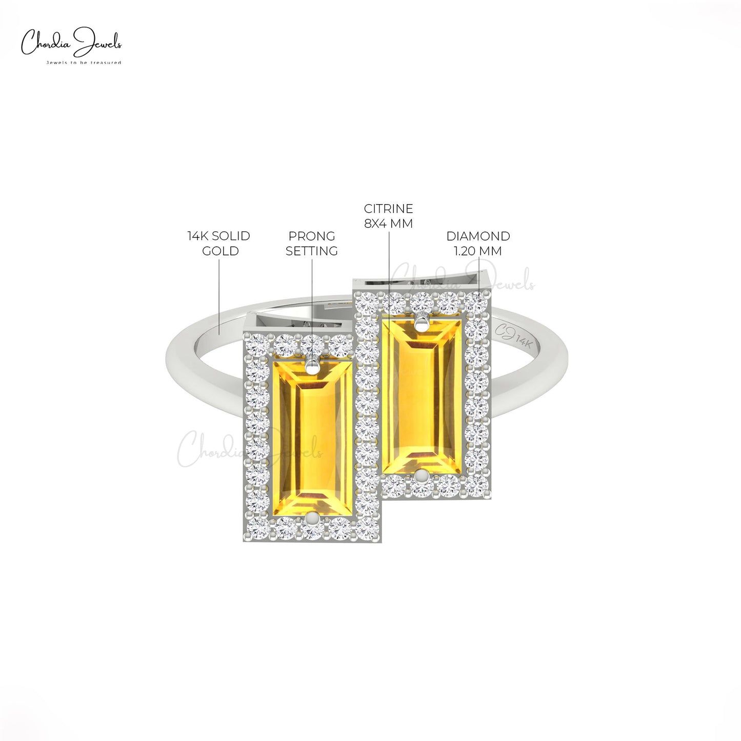 Real Gold Statement Ring