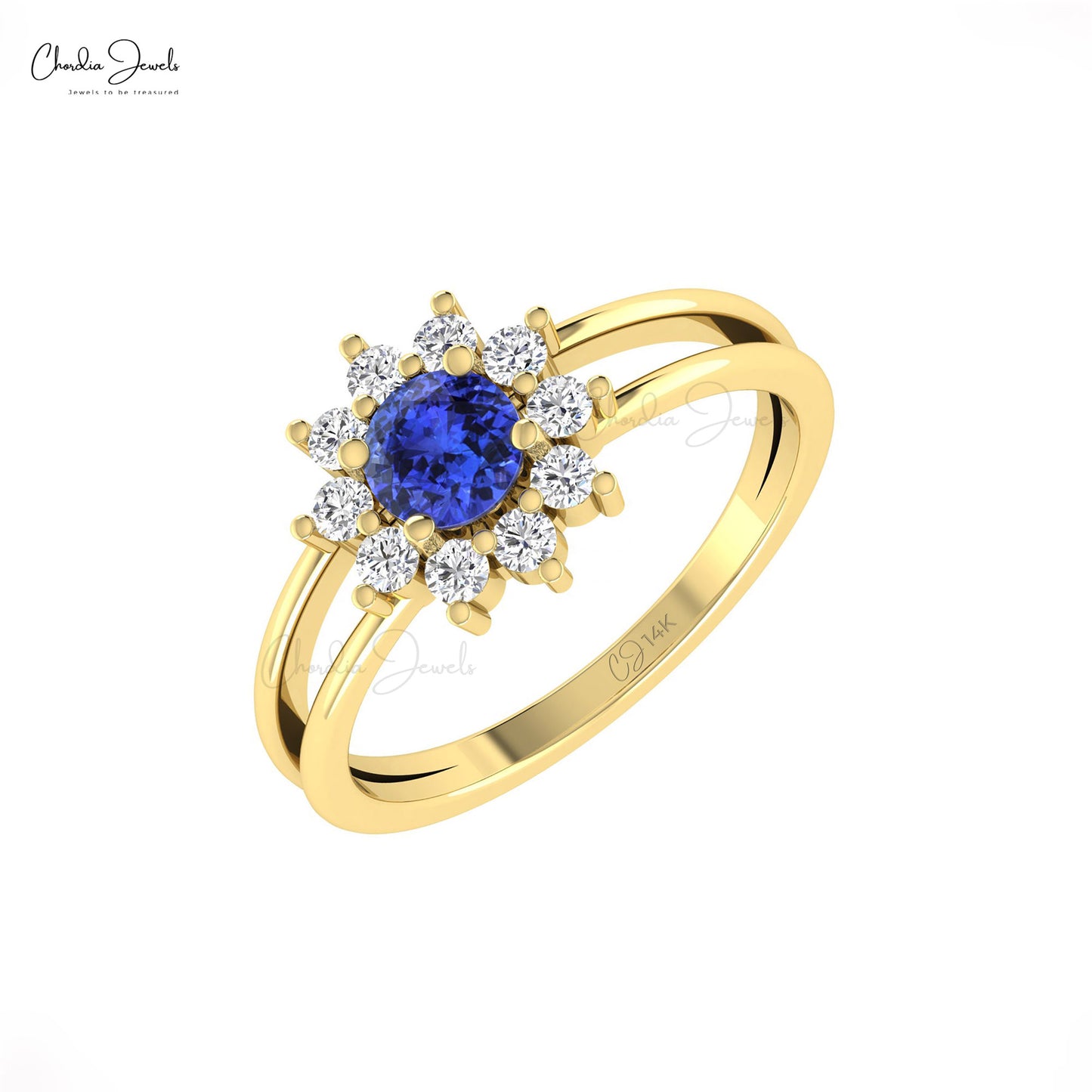 Halo Diamond Ring