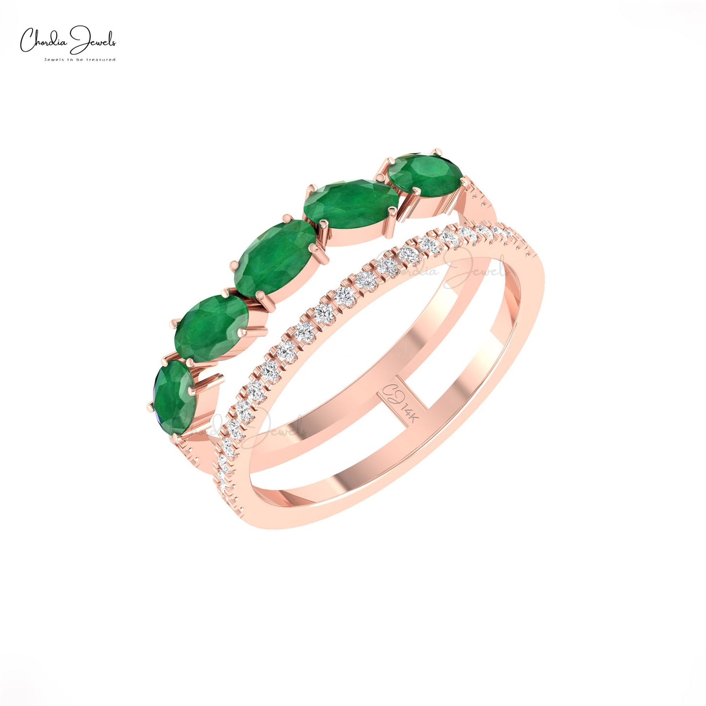 Shop Green Emerald Ring