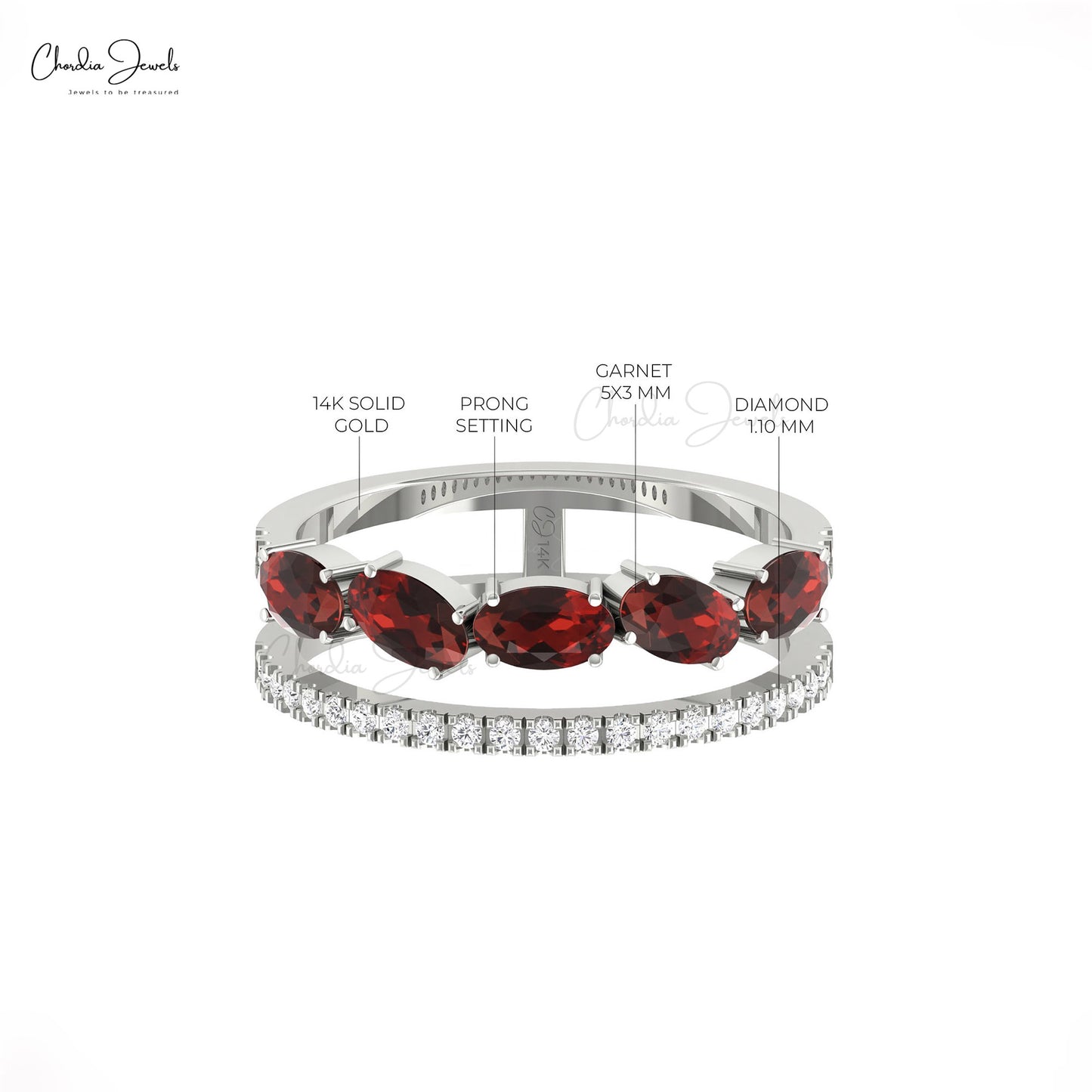 January Birthstone Ring