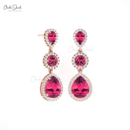 Buy Tourmaline Dangle Earrings