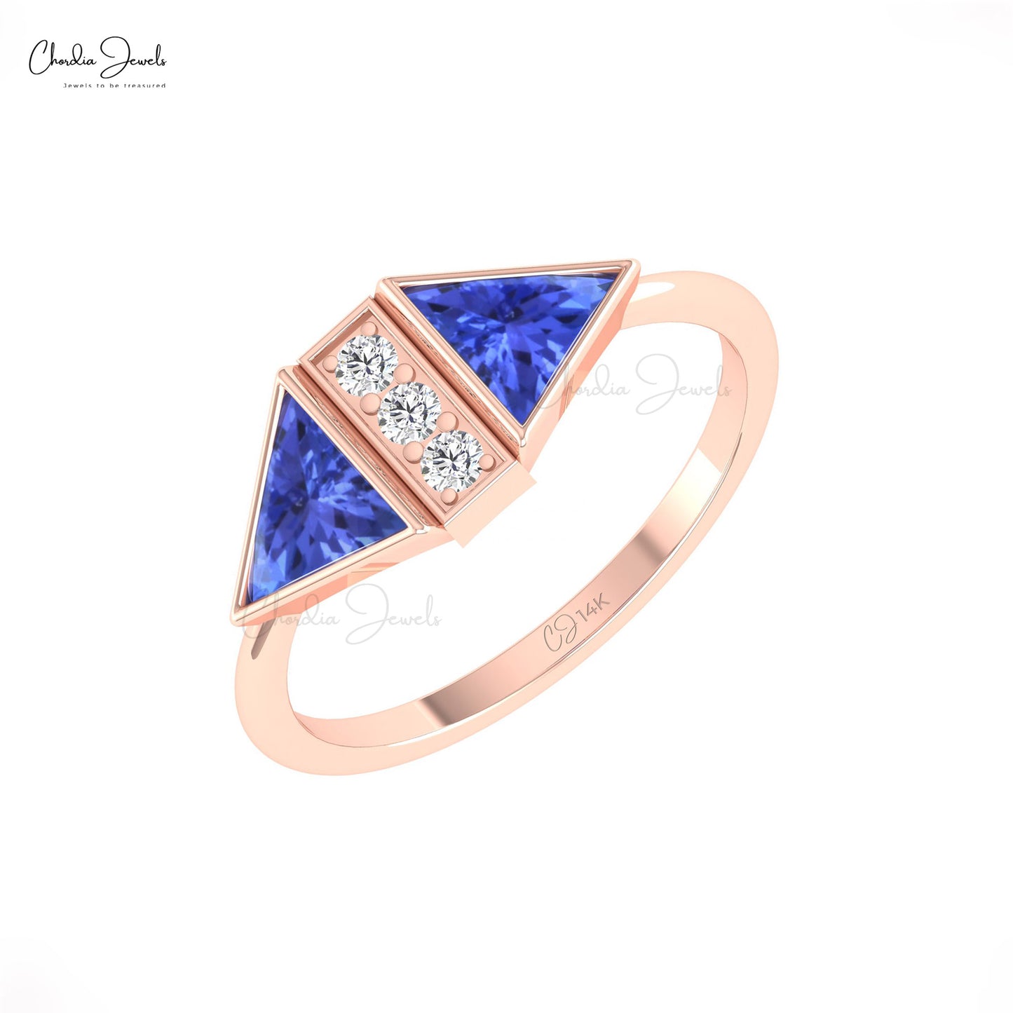 Five Stone Dainty Ring