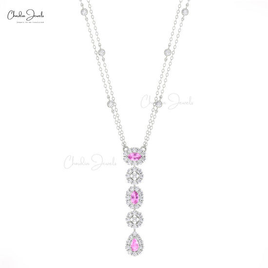 14k Gold Gemstone Necklace