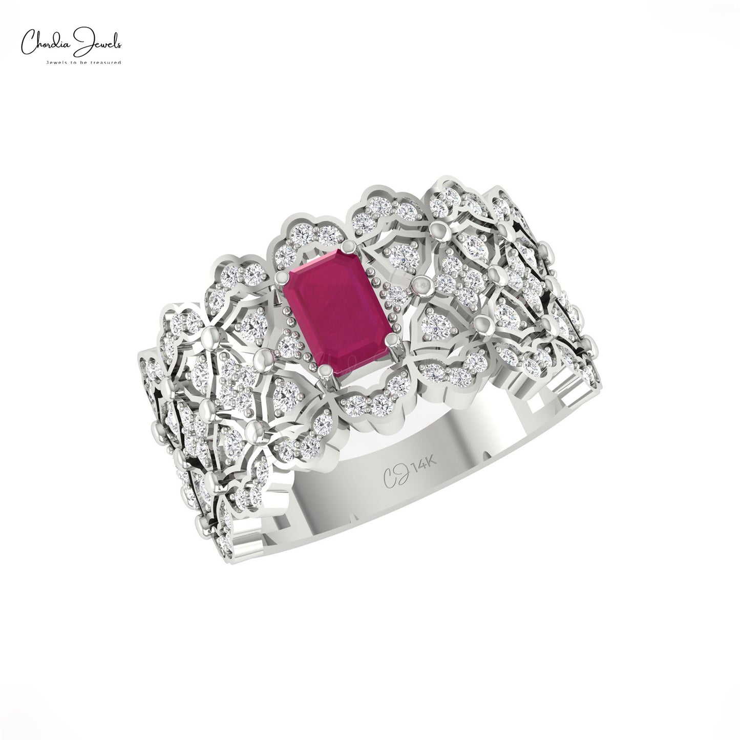 Cocktail Wedding Ring