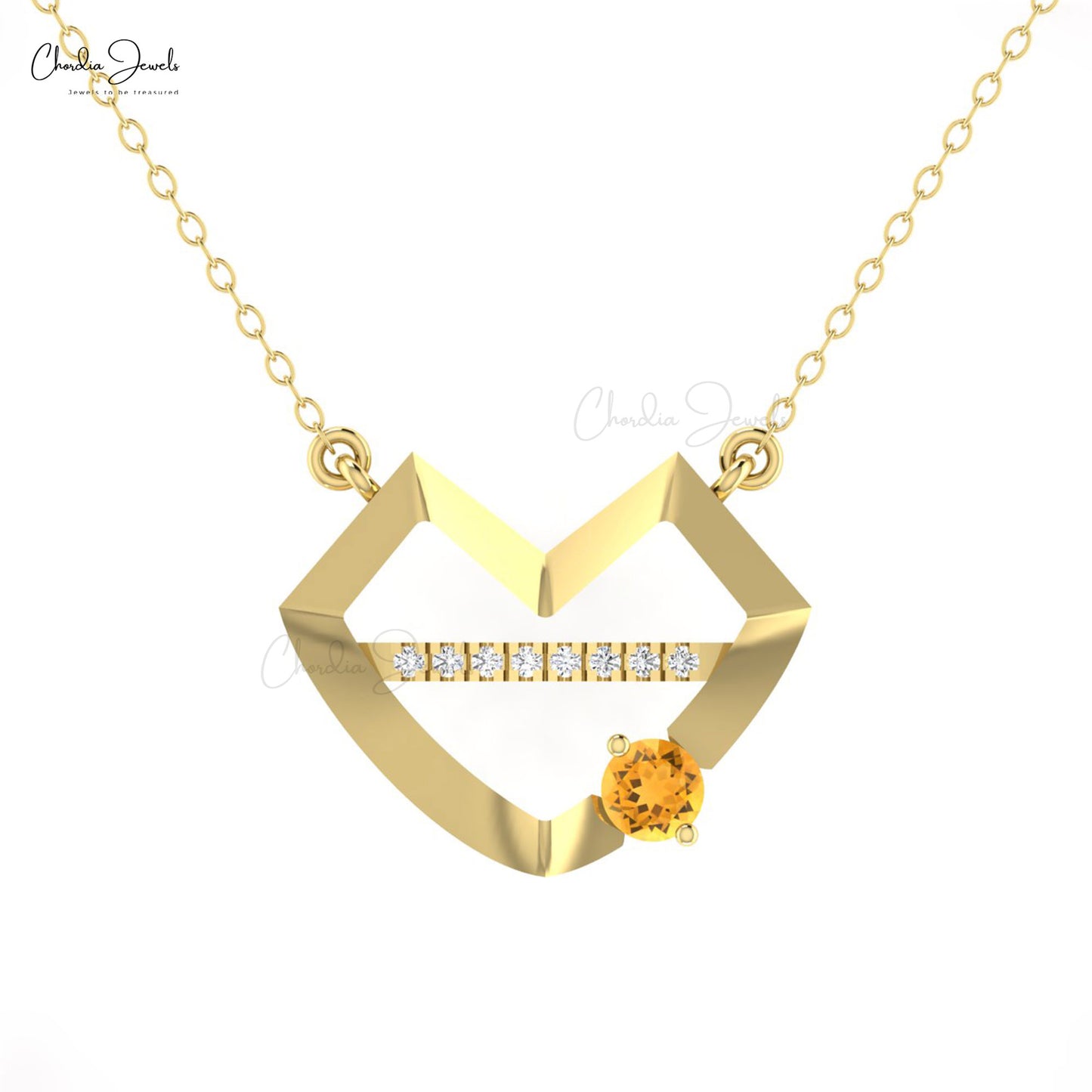 Shop Round Citrine Necklace