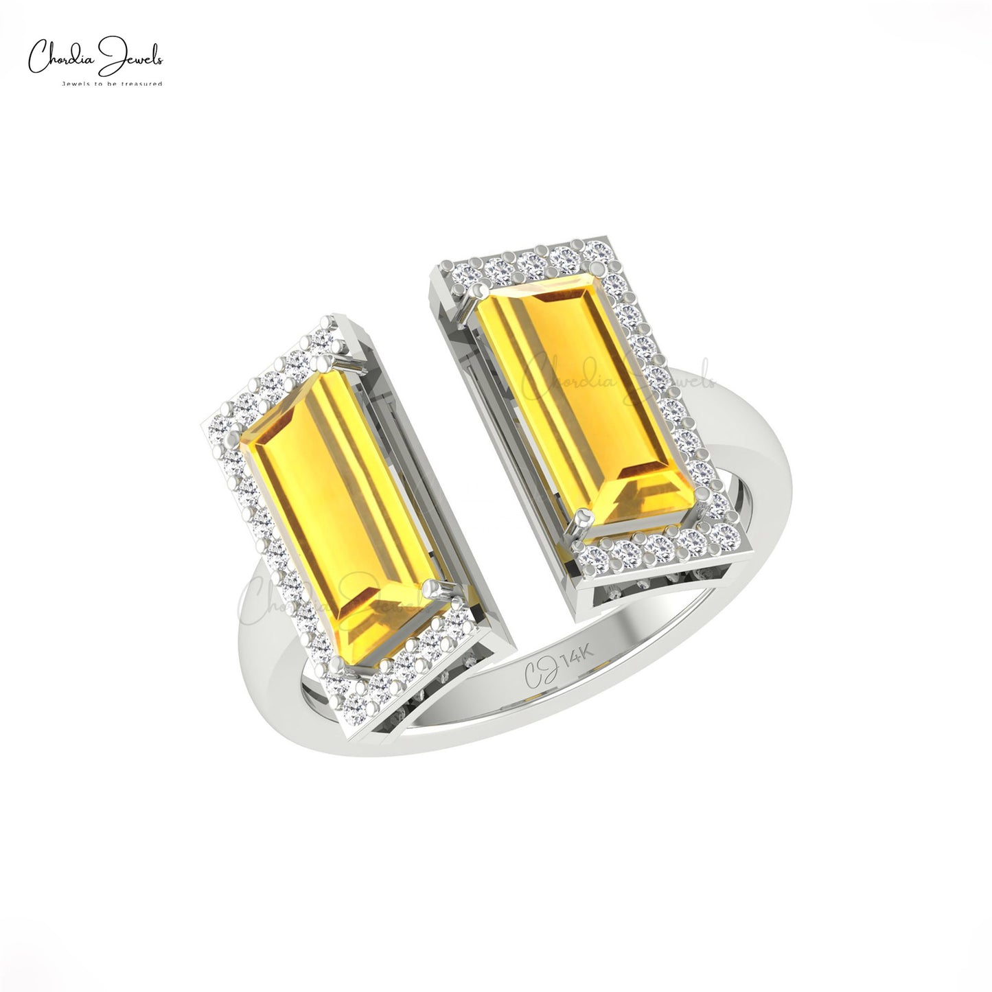 Baguette Wedding Ring