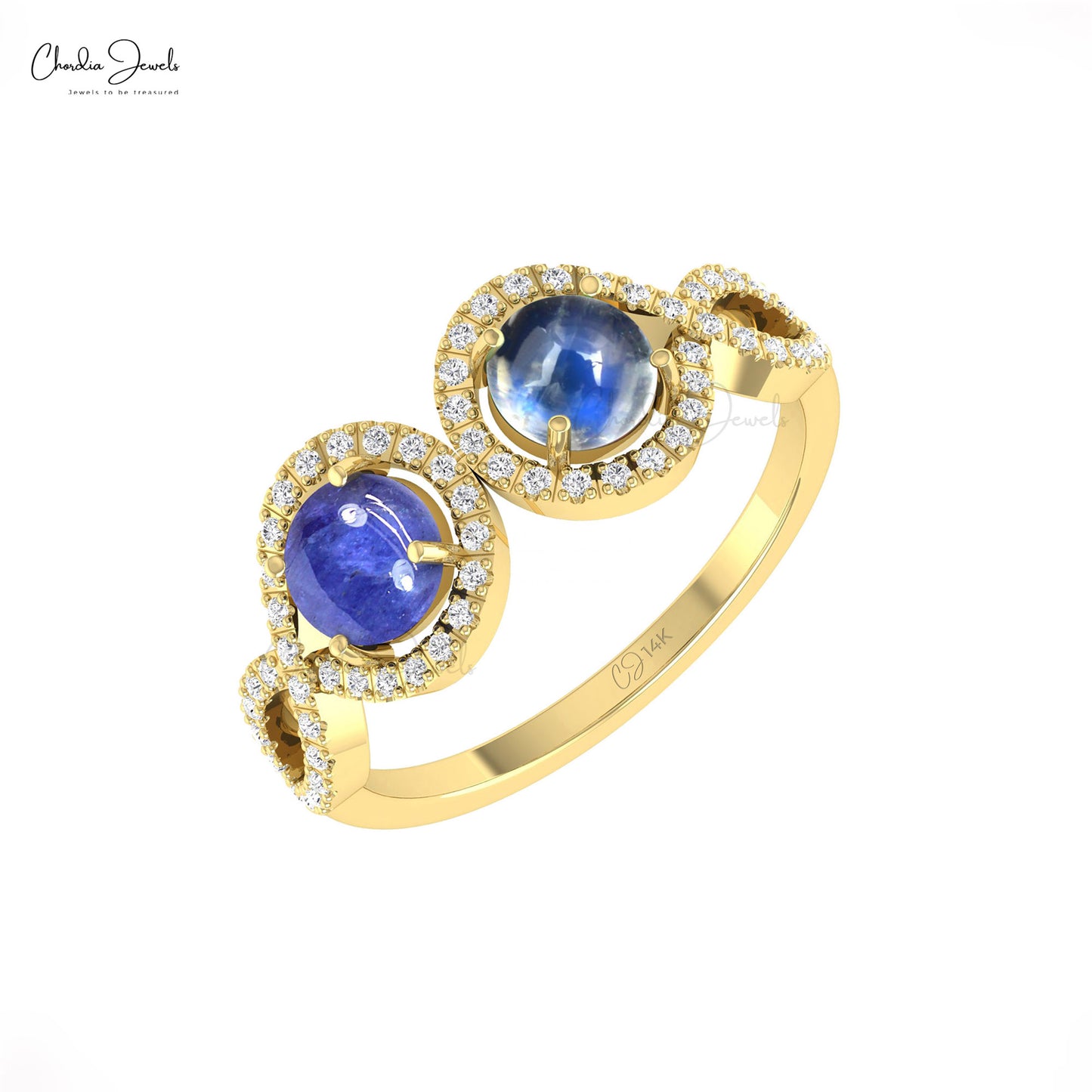 Infinity Halo Ring